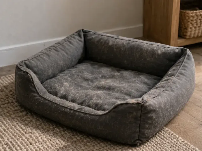 Reinigung von Hundebetten und Tiertextilien
