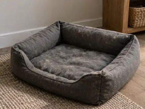 Reinigung von Hundebetten und Tiertextilien